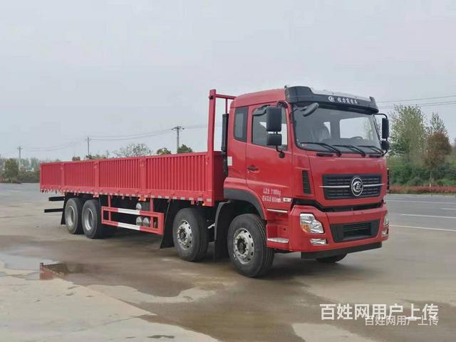 新款国六前四后八平板载货车 本公司专业生产的图片