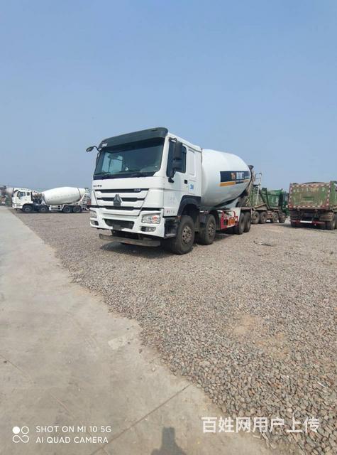 二手豪沃搅拌车 380马力 大20方搅拌车  国五的图片