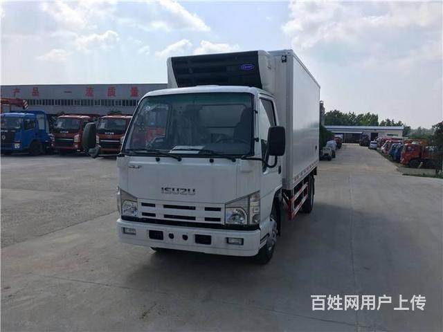 冷藏车新车价格是多少 厂家直销4米蓝牌冷藏车的图片