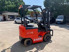 国产合力1.5吨电动叉车 个人二手叉车低价转让