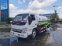 蓝牌不超重5方工地降尘洒水车 全国配送车到付款