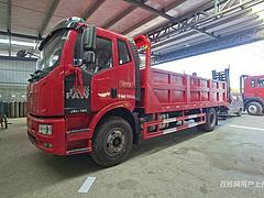 解放平板车整车9米平板运输车 0首付包上户