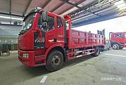 解放平板车整车9米平板运输车 0首付包上户