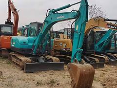 山河80二手挖掘机纯土方机极品机况大件质保