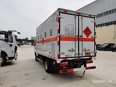 丽江欧马可蓝牌易燃液体箱式运输车