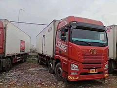 出售精品国五解放JH6箱车 350马力
