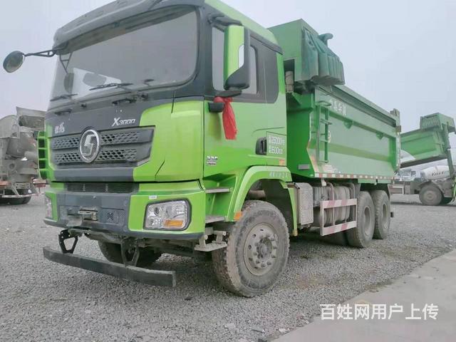 出售二手20年德龙u型环保渣土车58米大箱