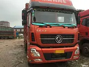 国四东风天龙前四后四高栏载货车