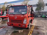单桥蓝牌平板拖车 拖6-12吨挖机平板拖车