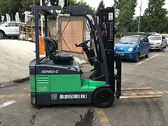 低价转让一台丰田1.5吨电动叉车，二手电动叉车便宜