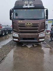出售一台18年解放J6P领航版 牵引车 国5