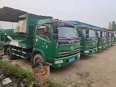 聊城低价急售一批国五蓝牌自卸车 精品车况
