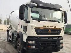两台21年豪沃TX大12方二手搅拌罐车