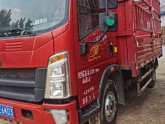 豪沃悍将高栏货车，德威D30发动机