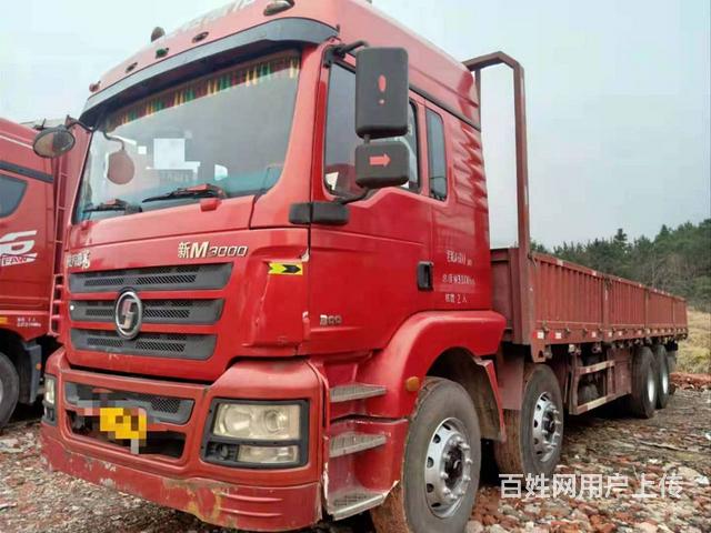 国四德龙新M3000前四后八平板车的图片