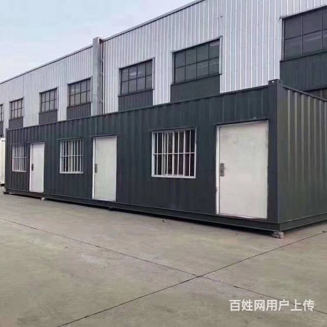 潍坊住人集装箱房 工地临时活动房 大瓦楞集装箱房