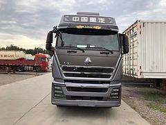 二手牵引车21年8月份的重汽豪沃TH7国五手动挡