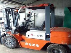 合力3吨废料抱夹叉车，二手废纸打包机夹包叉车款式多