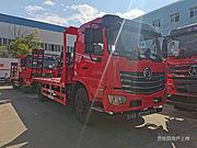衡水东风单桥挖机拖车 拖135/150挖机平板拖车好拖车