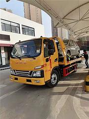 岳阳江淮骏铃清障车 一拖二清障车 清障车多少钱