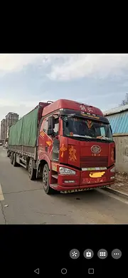 解放J6 350马力前四后八高栏