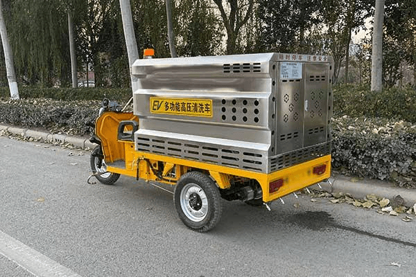 电动三轮600L高压清洗