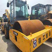 安阳地区二手压路机市场 九成新二手徐工26吨压路机