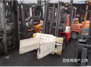 转让二手3吨抱夹叉车,合力纸卷夹抱叉车,二手抱车