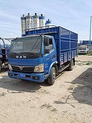 低价处理二手奥驰4.2米高栏载货车 国四小蓝牌
