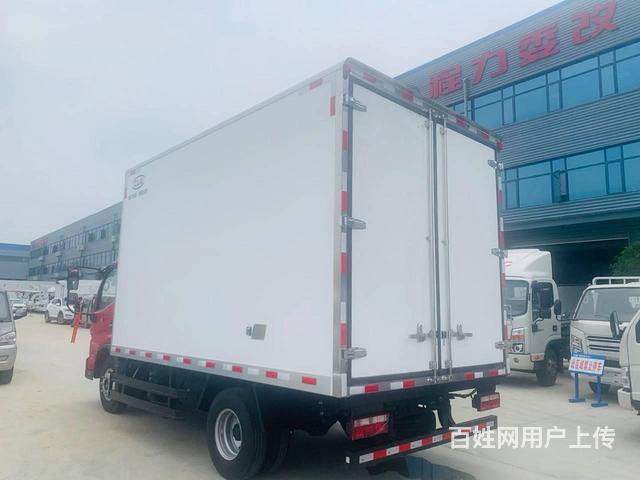 冷藏车 江淮骏铃v6蓝牌4米2厢式负15度冷藏车