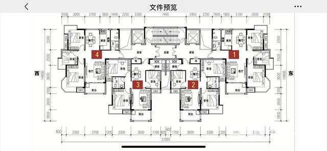 水岸华庭 普通住宅2厅 毛坯的图片