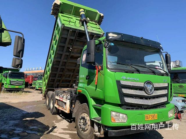 出售精品19年欧曼后八轮5.6米自卸车375马力的图片