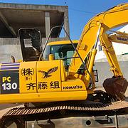 急急急转让小松130二手挖掘机工地完工手续齐全包邮