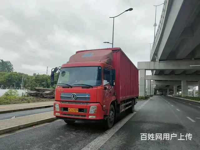 低价出售18年5月东风天锦厢式货车 原版车况的图片
