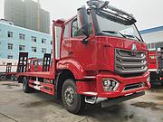 国六重汽豪沃挖机平板运输车 先看车价格好商量
