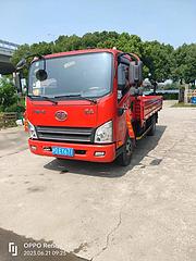 2021年6月，解放平板车，车况精品