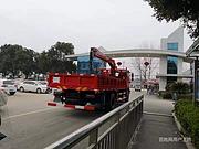 东风后八轮程力随车吊 配置及报价