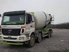 国五二手欧曼大20方搅拌车 前四后八 375马力