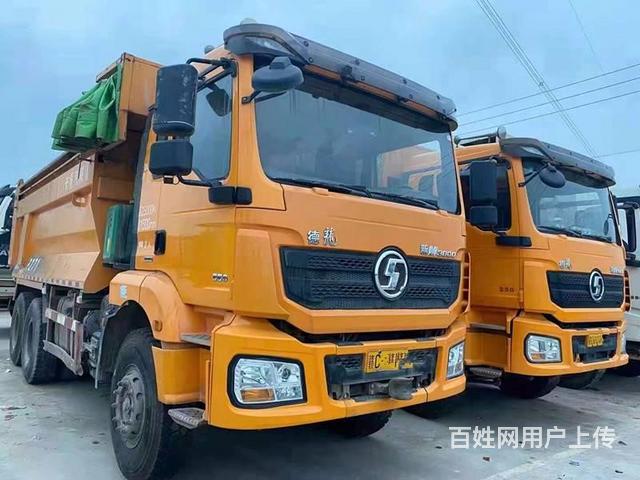 国五 陕汽德龙新m3000 后八轮自卸车350马力