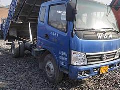出售奥驰平板货车，双顶自卸，国四，小黄牌