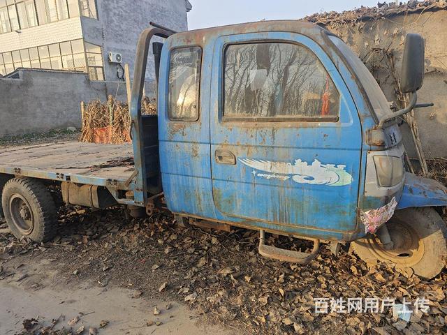 五征三轮车，新柴油机，新电瓶，没用多长时间，三米四的图片