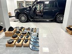24款25款奔驰GLS改装大柏林之声音响3D环绕声