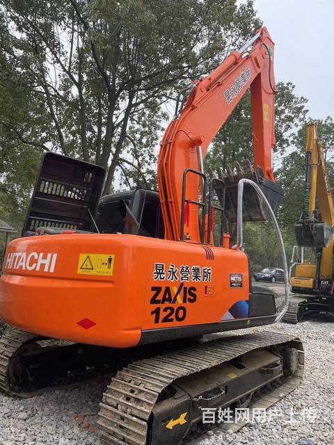 转让二手挖掘机日立120手续全质保两年包邮支持分期的图片