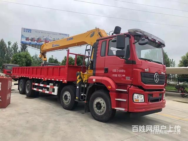 新款陕汽前四后八18吨随车吊20吨随车吊 零首付购车的图片