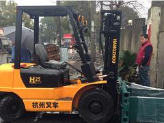 二手3吨杭州电动圆夹抱叉车_各种夹抱叉车