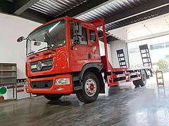 东风单桥平板车价格 拉135挖机平板车　全国直销