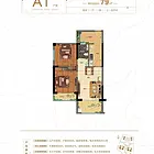 鸿坤理想海岸三期户型婚房出售