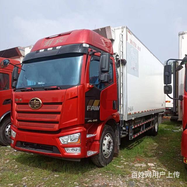 个人急卖6.8米解放J6L冷藏车，价格便宜的图片