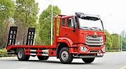 厂家促销 重汽硬汉平板拖车 大型挖掘机拖车