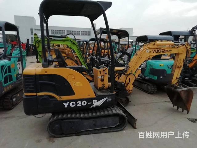 丽水附近二手挖掘机市场，二手玉柴35挖掘机出售的图片